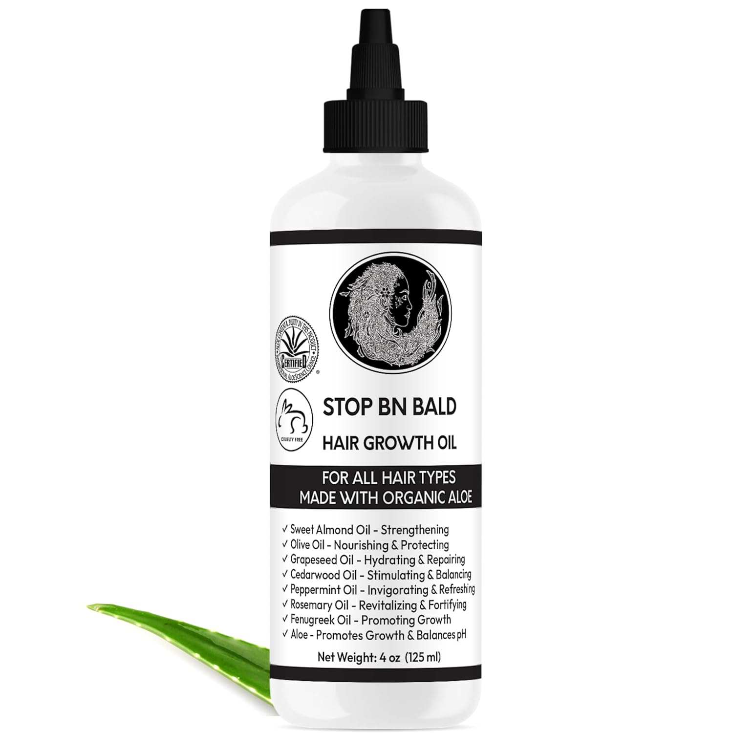 STOP BN BALD Hair Growth Oil for stronger hair in Bronx